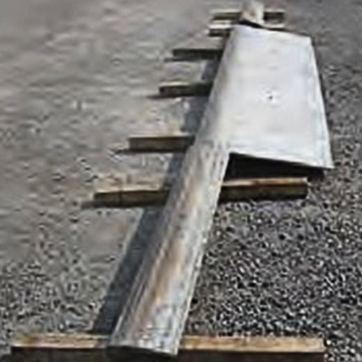 TWP57 is used for a screed plate’ bullnose’.